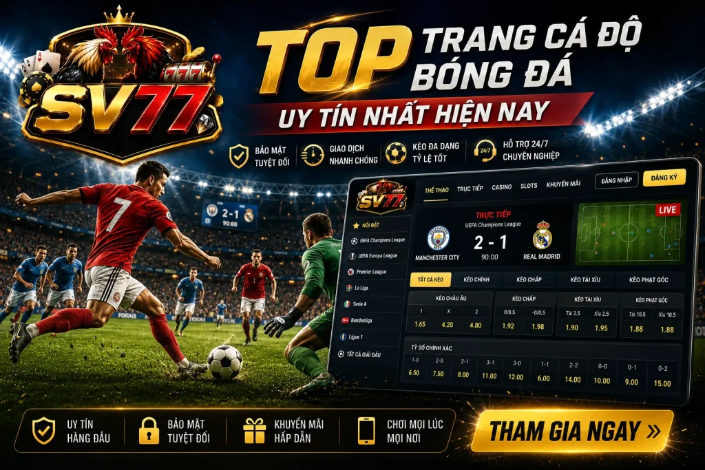Xu hướng tham gia cá độ bóng đá trực tuyến ngày càng phổ biến.