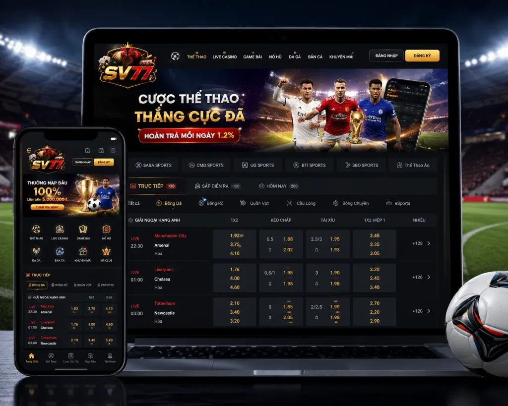 Các trang web cá cược bóng đá uy tín mang đến trải nghiệm cá cược an toàn và tiện lợi.