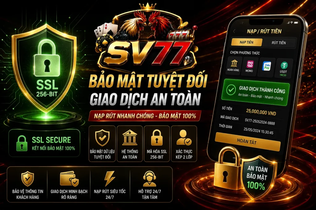 Hệ thống bảo mật và giao dịch an toàn