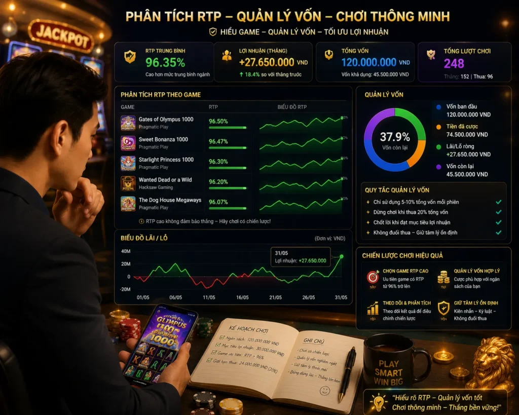 Slots 21 Áp dụng chiến thuật hợp lý giúp tối ưu trải nghiệm chơi slot online