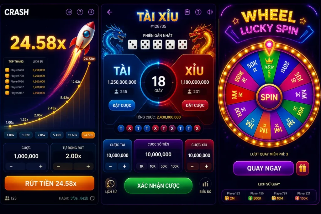 Trò Chơi 13 Mini game online tại SV77 có nhịp chơi nhanh và giao diện hiện đại.