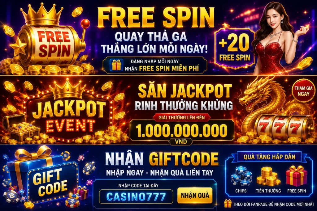 Slots 22 Nhiều chương trình khuyến mãi hấp dẫn dành cho người chơi Slots SV77