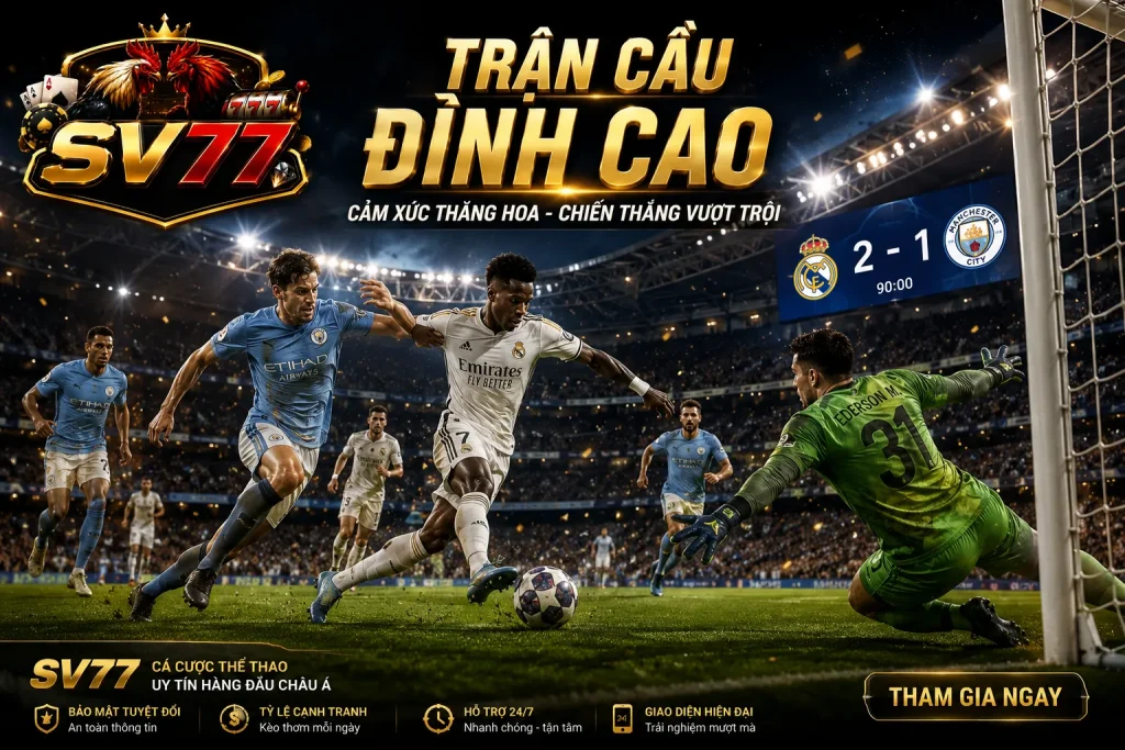 Tham gia SV77 để theo dõi các giải đấu hấp dẫn và trải nghiệm hệ thống kèo đa dạng mỗi ngày.