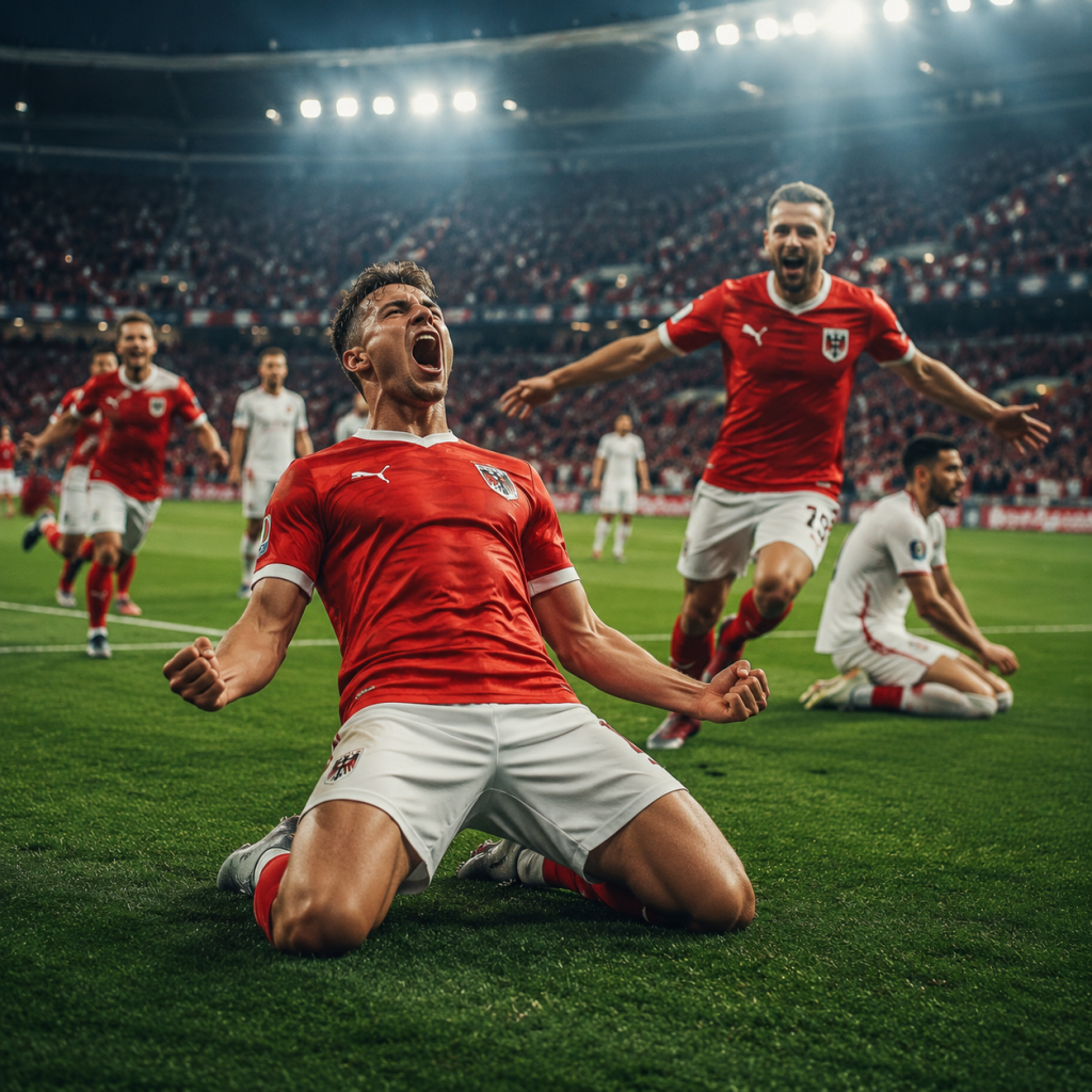 Áo 3-1 Jordan | Kết Quả World Cup 2026 – Áo Thắng Thuyết Phục Ở Bảng J 2 Áo 3-1 Jordan | Kết Quả World Cup 2026 – Áo Thắng Thuyết Phục Ở Bảng J