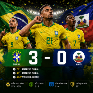 brazil 3 0 haiti selecao the hien dang cap vuot troi tai world cup 2026