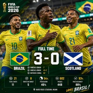 brazil thang tien vong 1 16 vinicius jr ruc sang brazil 3 0 scotland