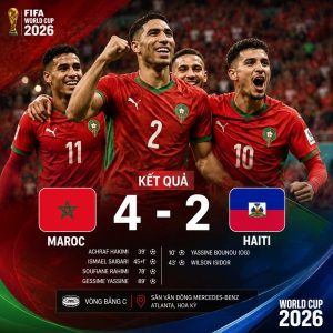 maroc 4 2 haiti man nguoc dong ngoan muc giup atlas lions tien vao vong 1 16 world cup 2026
