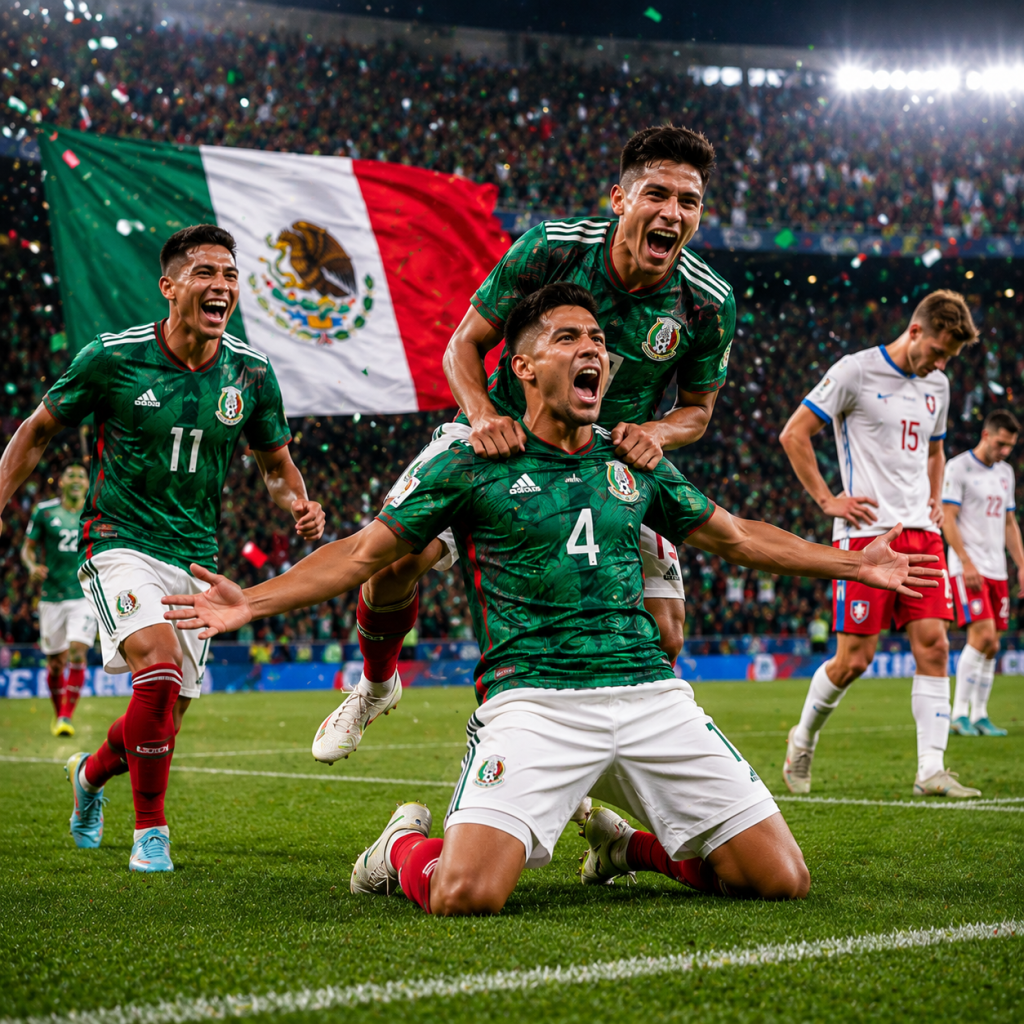 Mexico thắng thuyết phục 3-0 trước Séc, hiên ngang vào vòng 1/32 World Cup 2026