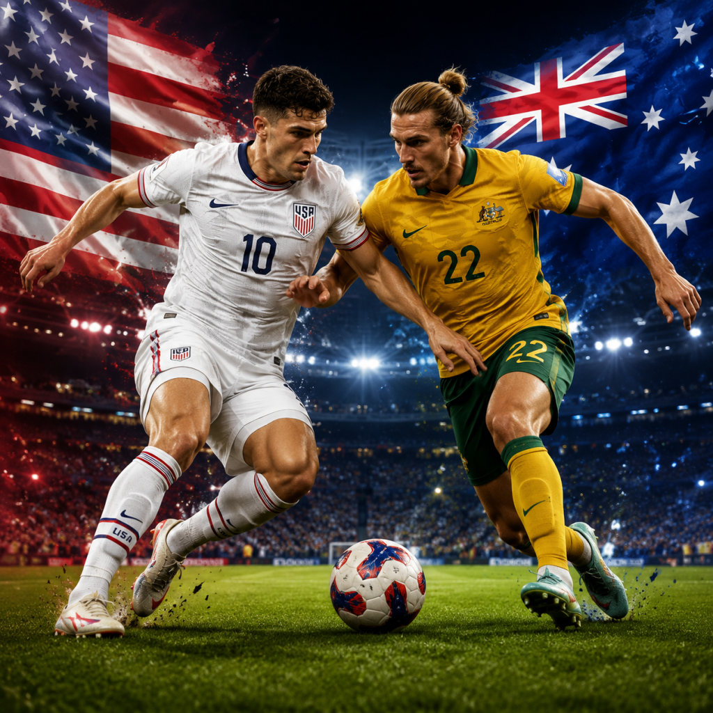 Mỹ 2–0 Úc: Chiến thắng thuyết phục, khẳng định sức mạnh tại World Cup 2026 2 Mỹ 2–0 Úc: Chiến thắng thuyết phục tại World Cup 2026