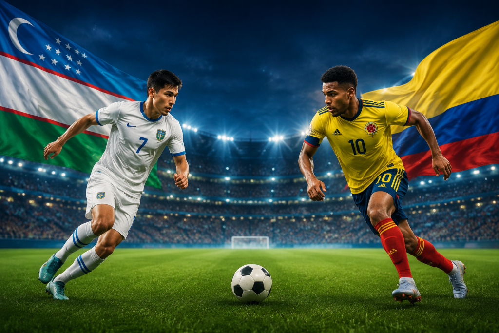 Nhận định Uzbekistan vs Colombia World Cup 2026 | Phân tích & Dự đoán tỷ số 2 Nhận định Uzbekistan vs Colombia World Cup 2026