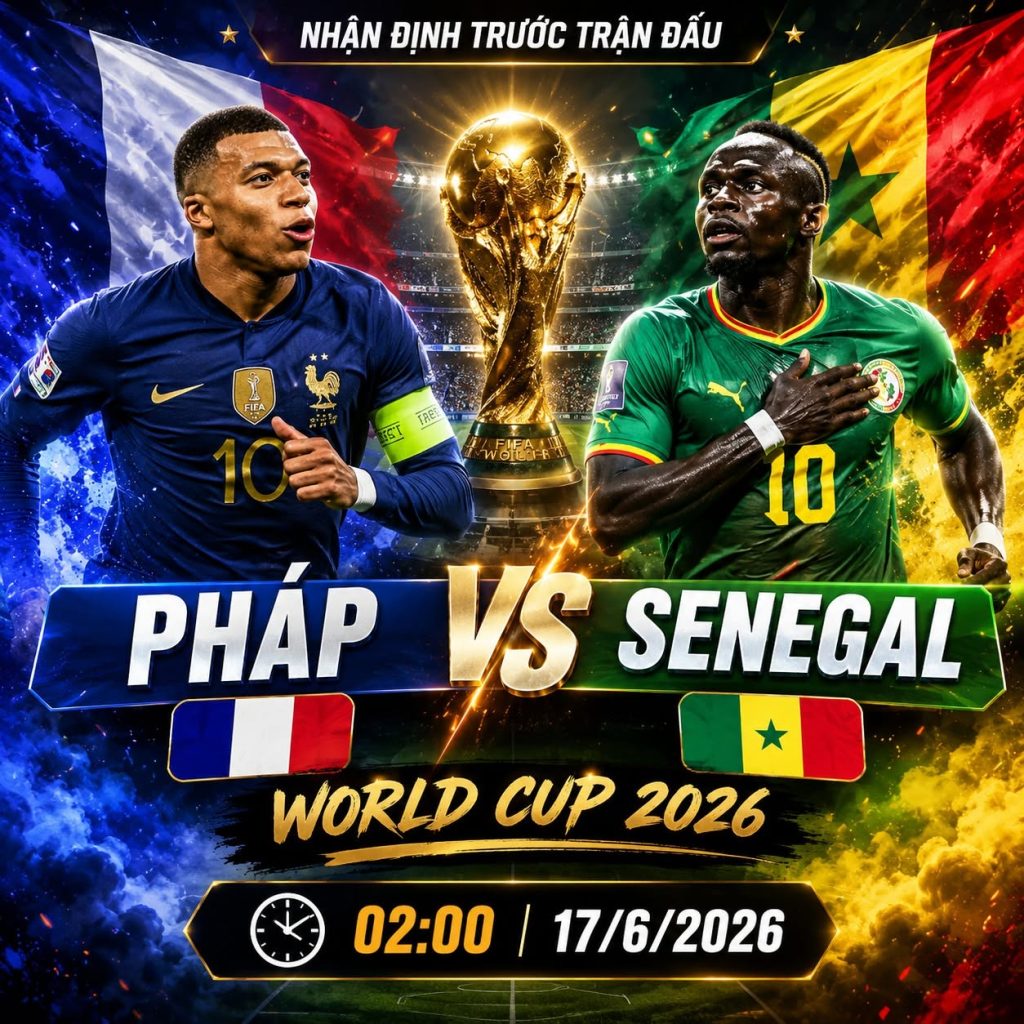 Pháp vs Senegal World Cup 2026: Nhận định & dự đoán 1 phap vs senegal world cup 2026 nhan dinh du doan