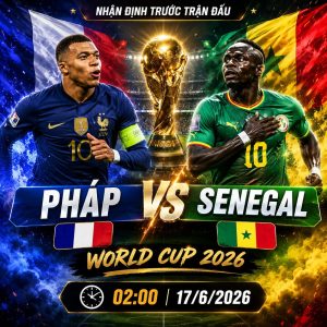 phap vs senegal world cup 2026 nhan dinh du doan
