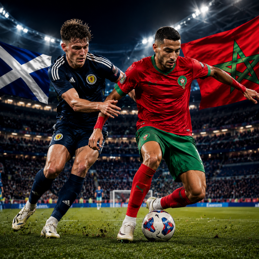 Scotland 0–1 Morocco: Bản lĩnh “Sư tử Atlas” và sự khác biệt đẳng cấp 2 Scotland 0–1 Morocco: Sư tử Atlas khẳng định sức mạnh, McTominay bất lực trước hàng thủ kỷ luật
