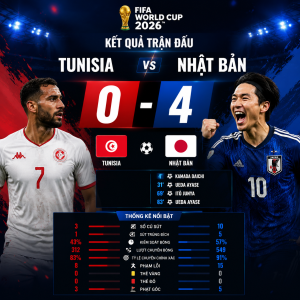 tunisia 0 4 nhat ban suc manh ky luat va toc do cua samurai xanh tai world cup 2026