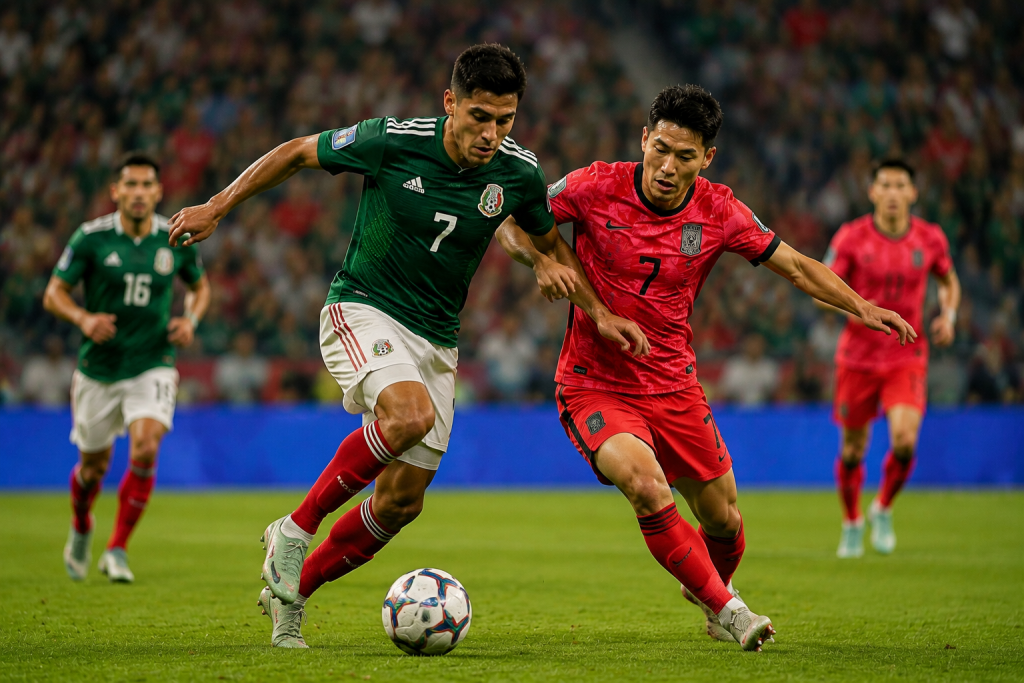 🇲🇽 Mexico 1–0 Hàn Quốc: Bản lĩnh định đoạt trận đấu 2 Mexico 1–0 Hàn Quốc: Chiến Thắng Tối Thiểu World Cup 2026